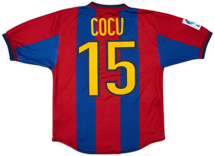 安い購入 1998-00 (XL.Boys) - 7/10 - #15 Cocu Shirt Home Barcelona トップス