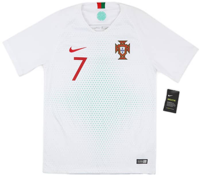 2018-19 Portugal Away Shirt Ronaldo #7 (S)