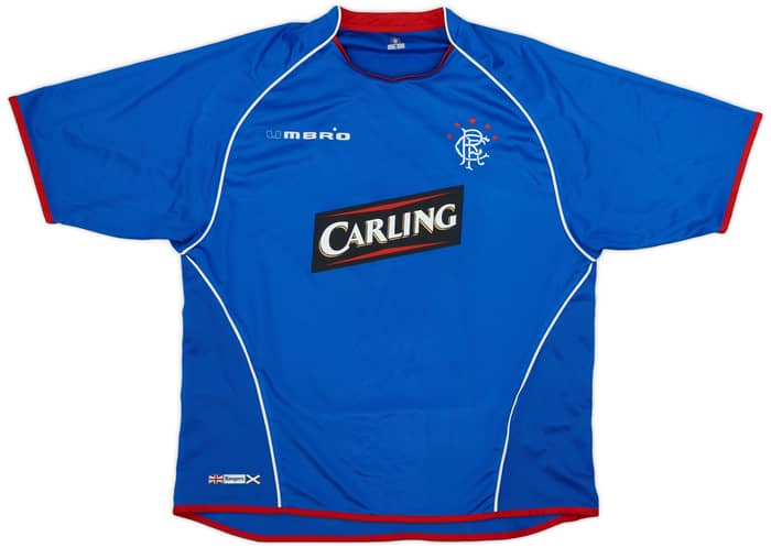 2005-06 Rangers Home Shirt Novo #10 - 5/10 - (XL)