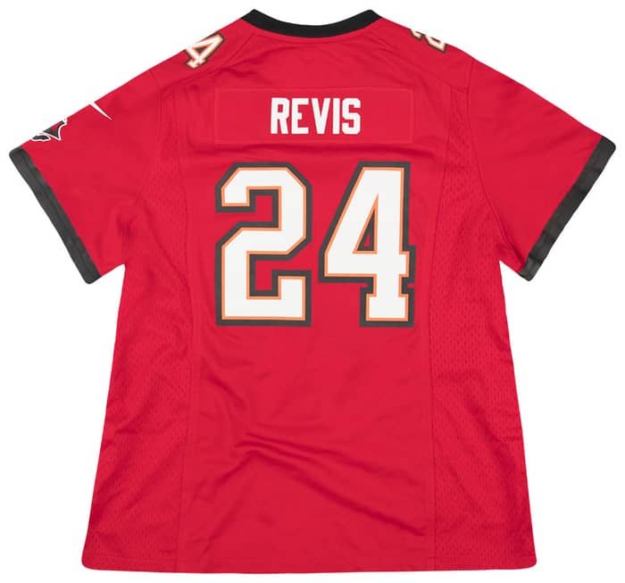 2013 Tampa Bay Buccaneers Revis #24 Nike Game Jersey (Home) Womens (XXL)