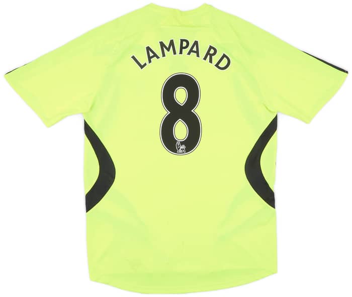 2007-08 Chelsea Away Shirt Lampard #8 - 6/10 - (L)