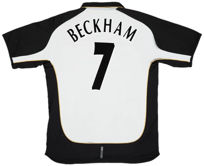 2001-02 Manchester United Centenary Away/Third Shirt Beckham #7 - 7/10 - (XL)