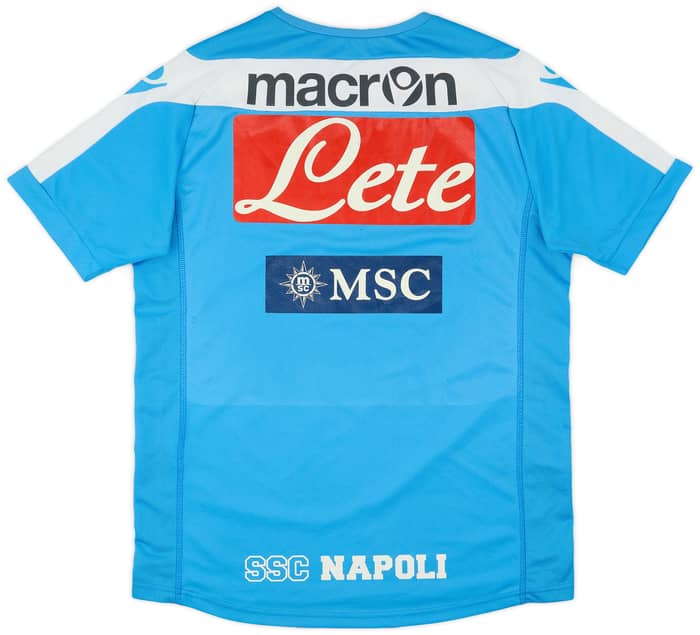 2011-12 Napoli Macron Training Shirt - 6/10 - (M)