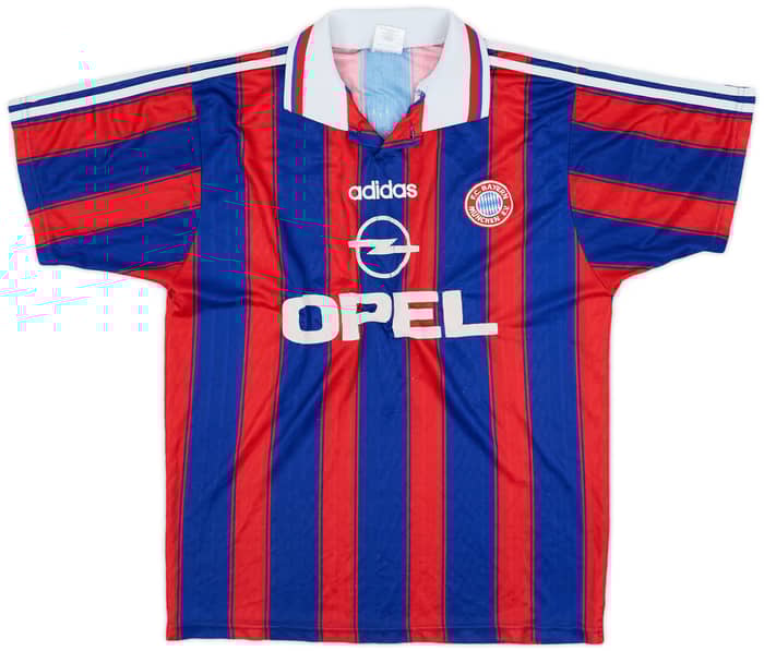 1995-97 Bayern Munich Home Shirt Klinsmann #18 - 5/10 - (M)