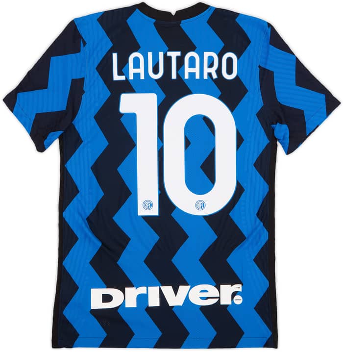 2020-21 Inter Milan Authentic Home Shirt Lautaro #10 (S)
