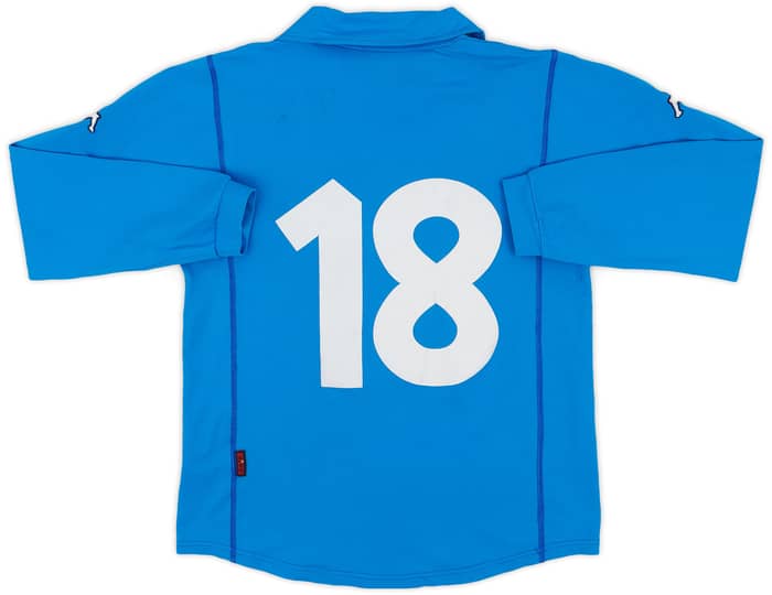 2001 Italy Women's Home L/S Shirt #18 - 6/10 - (L)