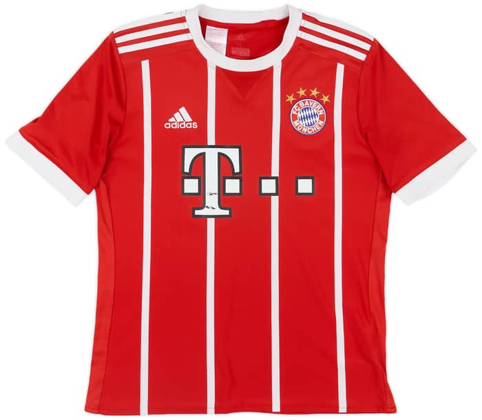 2017-18 Bayern Munich Home Shirt - 4/10 - (XL.Boys)