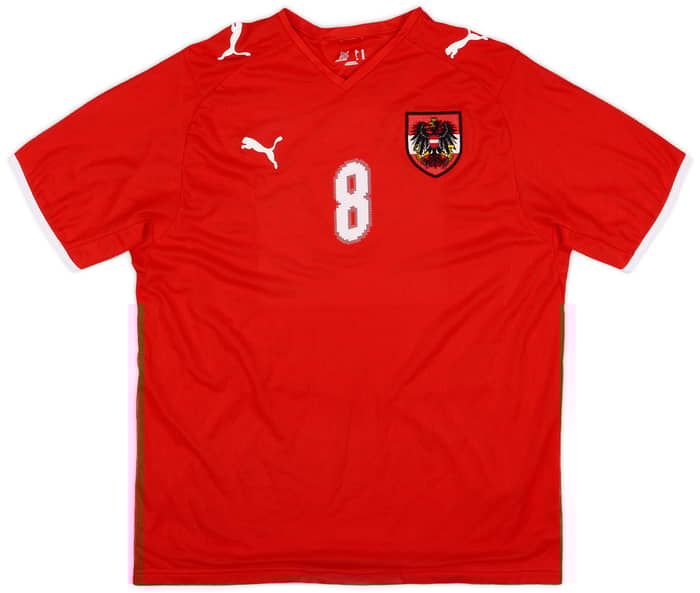 2008-09 Austria Home Shirt #8 - 8/10 - (XL)