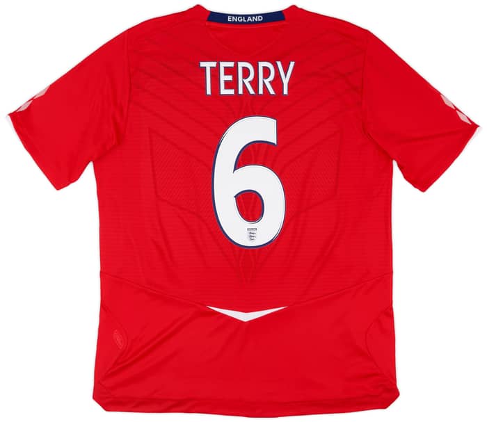 2008-10 England Away Shirt Terry #6 - 9/10 - (XL)