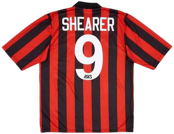 1994-95 Blackburn Away Shirt Shearer #9 - 6/10 - (L)