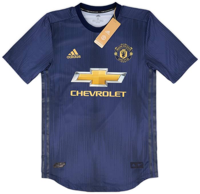 2018-19 Manchester United Authentic Third Shirt Lukaku #9 (S)