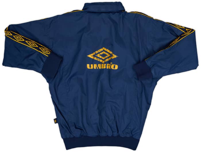 1996-97 Nottingham Forest Umbro Hooded Drill Top - 5/10 - (S)