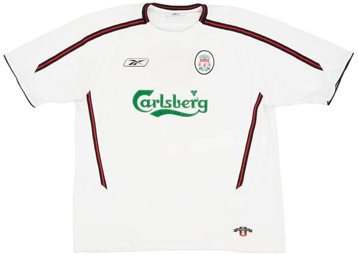 2003-04 Liverpool Away Shirt Gerrard #17 - 6/10 - (XXL)