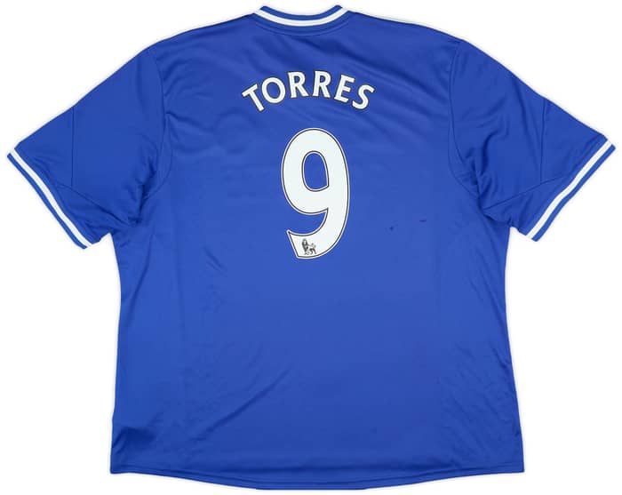 2013-14 Chelsea Home Shirt Torres #13 - 7/10 - (3XL)