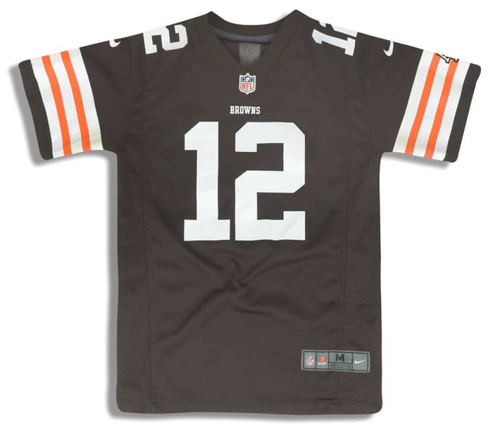 2012 Cleveland Browns McCoy #12 Nike Game Jersey (Home) Y