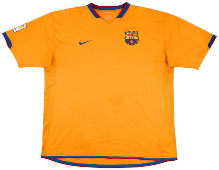 2006-08 Barcelona Away Shirt Messi #19 - 5/10 - (XXL)