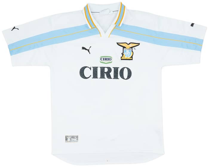 1999-00 Lazio Centenary Home Shirt Nesta #13 - 6/10 - (XL)