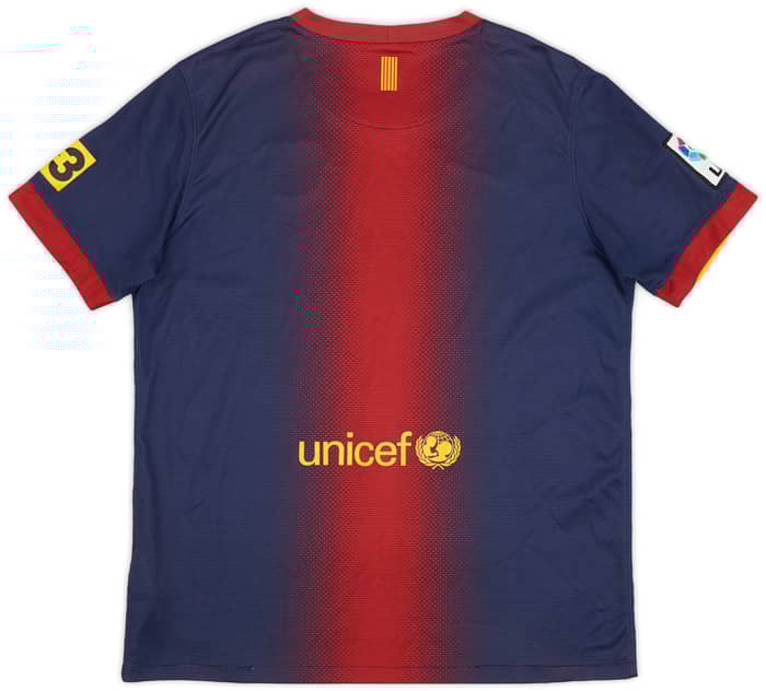 2012-13 Barcelona Home Shirt - 6/10 - (XL.Boys)
