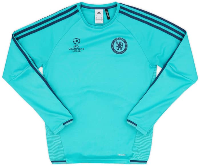 2015-16 Chelsea adidas CL Sweat Top - 7/10 - (S)