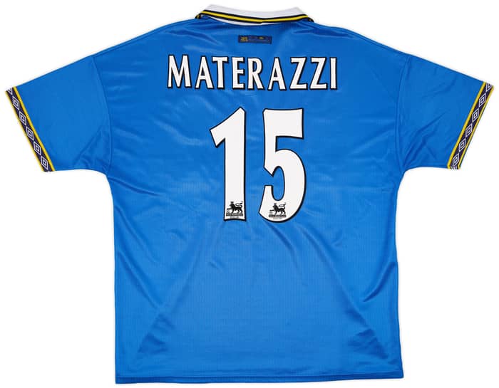 1997-99 Everton Home Shirt Materazzi #15 - 9/10 - (XXL)