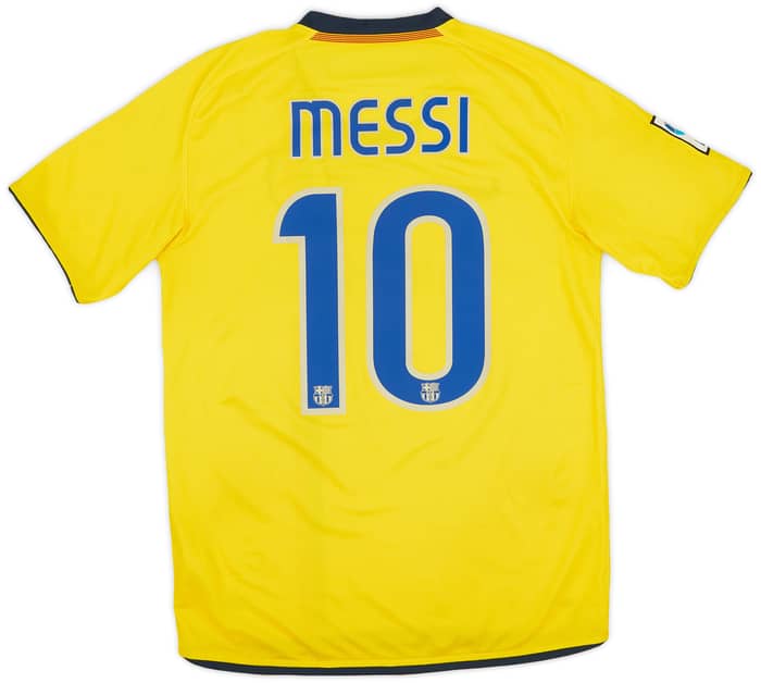 2008-10 Barcelona Away Shirt Messi #10 - 8/10 - (S)
