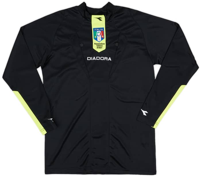 1990s Italy FIGC Diadora Referee L/S Shirt - 9/10 - (XS)