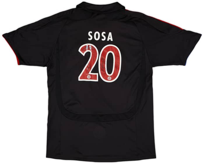 2007-09 Bayern Munich European Shirt Sosa #20 - 6/10 - (XL.Boys)