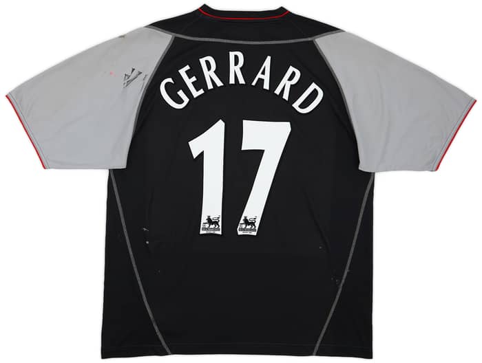 2002-04 Liverpool Away Shirt Gerrard #17 - 5/10 - (L)