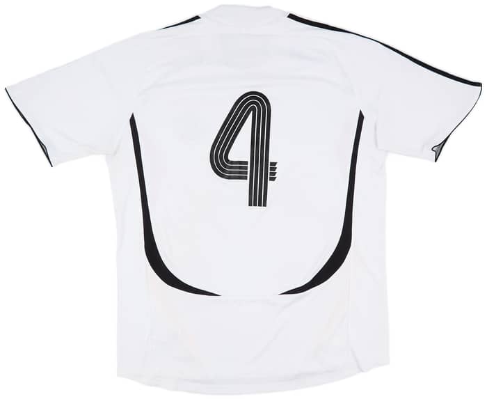 2005-07 Germany Home Shirt #4 - 5/10 - (XL)