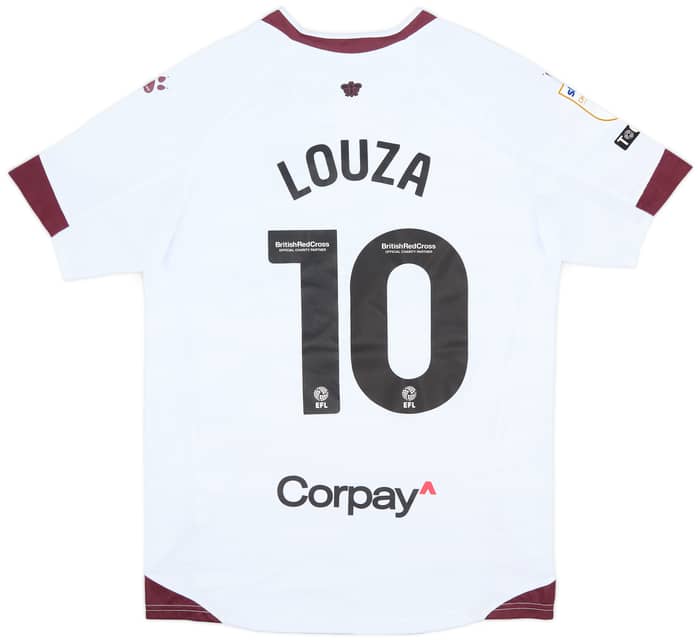 2023-24 Watford Match Issue Away Shirt Louza #10