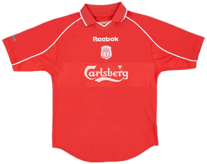 2000-02 Liverpool Home Shirt Owen #10 - 6/10 - (XL.Boys)