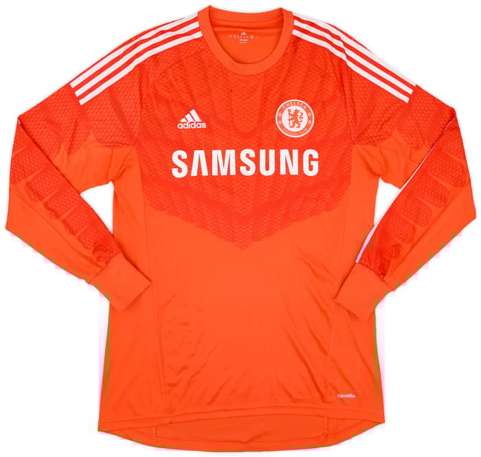2014-15 Chelsea GK Shirt Courtois #13 - 6/10 - (M)