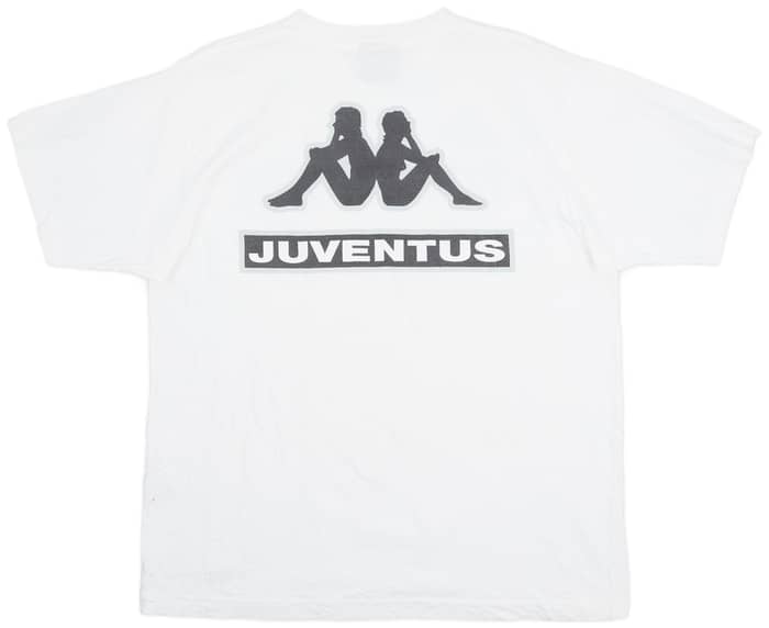 1998-99 Juventus Kappa Cotton Tee - 8/10 - (XL)
