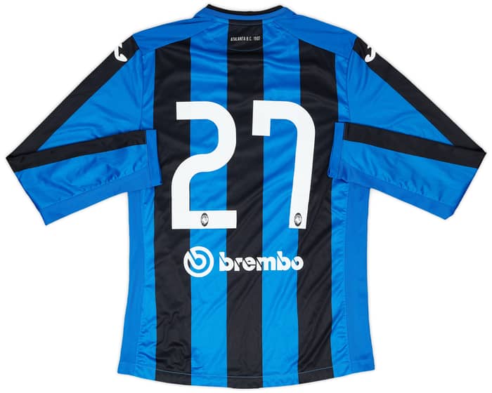 2017-18 Atalanta Match Issue Home Shirt #27