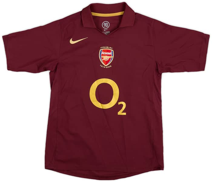 2005-06 Arsenal Home Shirt - 4/10 - (M.Boys)