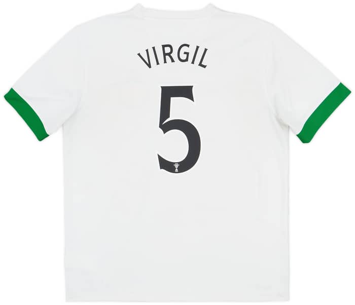 2014-15 Celtic European Third Shirt Virgil #5 - 5/10 - (L)