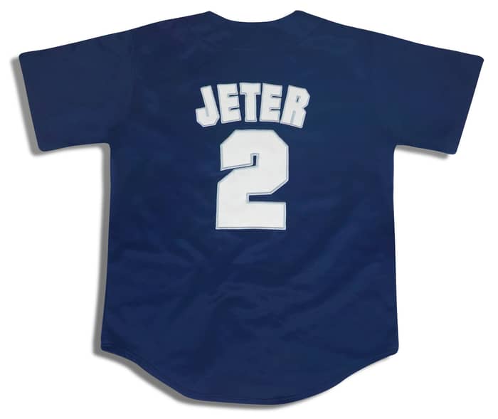 2008 New York Yankees Jeter #2 True Fan Jersey (Alternate) M
