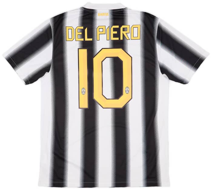 2011-12 Juventus Home Shirt Del Piero #10 - 6/10 - (M)