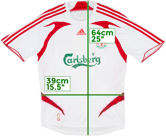 2007-08 Liverpool Away Shirt Gerrard #8 - 5/10 - (L)