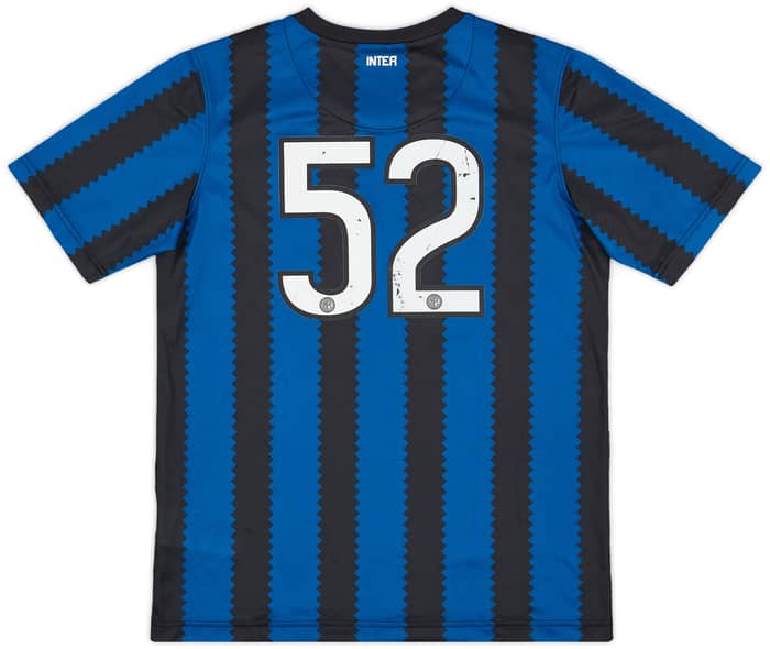 2010-11 Inter Milan Basic Home Shirt #52 - 7/10 - (XL.Boys)
