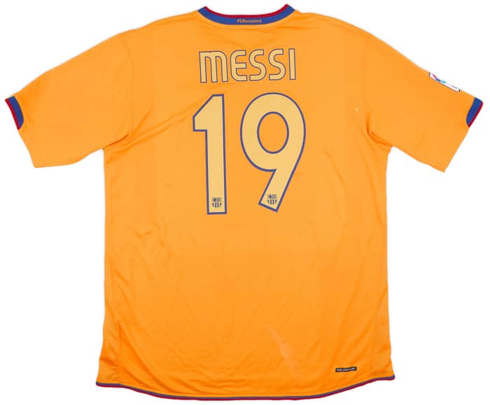 2006-08 Barcelona Away Shirt Messi #19 - 6/10 - (XL)