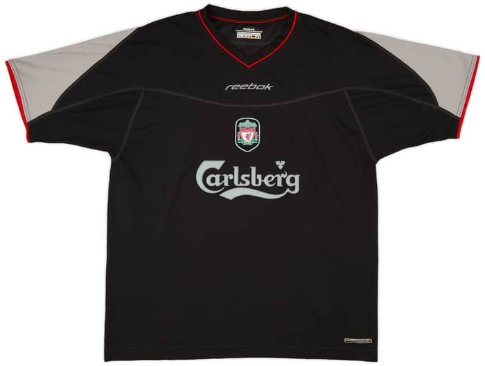 2002-04 Liverpool Away Shirt Gerrard #17 - 8/10 - (L)