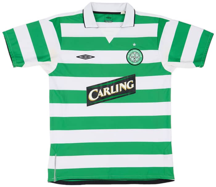 2004-05 Celtic Home Shirt Lambert #14 - 9/10 - (M)