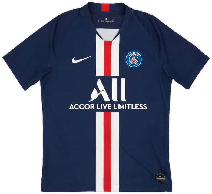 2019-20 Paris Saint-Germain Home Shirt Mbappe #7 - 7/10 - (M)