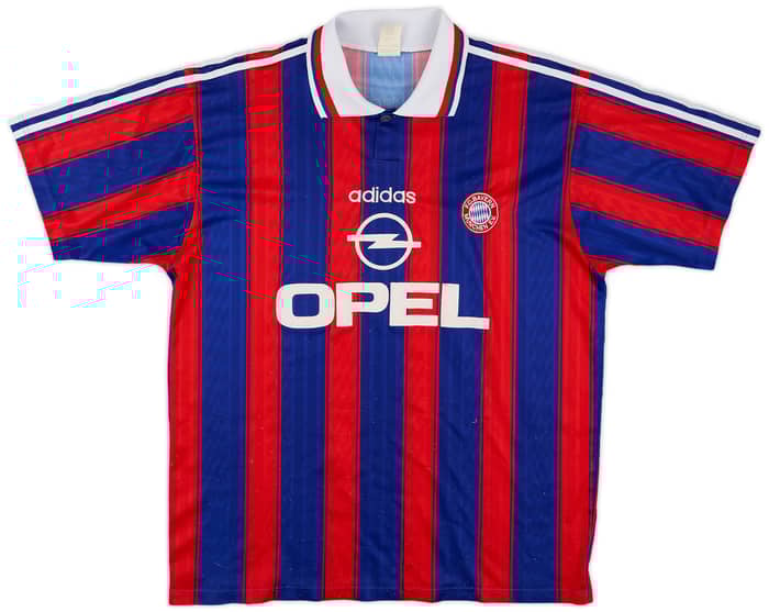 1995-97 Bayern Munich Home Shirt Klinsmann #18 - 5/10 - (L)
