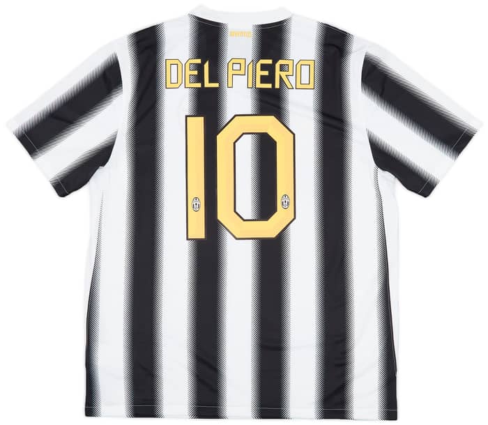 2011-12 Juventus Home Shirt Del Piero #10 (XL)