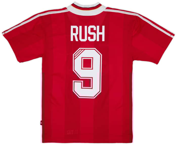 1995-96 Liverpool Home Shirt Rush #9 - 8/10 - (S)