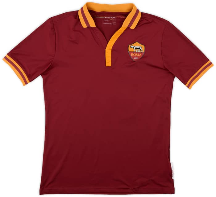 2013-14 Roma Home Shirt Totti #10 - 7/10 - (S)