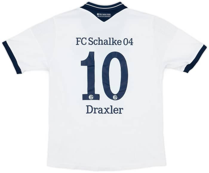 2014-15 Schalke Away Shirt Draxler #10 - 7/10 - (M.Boys)