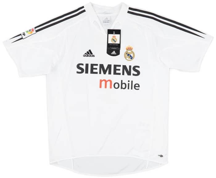 2004-05 Real Madrid Home Shirt Raul #7 (M)